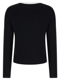 VERSACE Women's Versace Logo T-Shirt Black