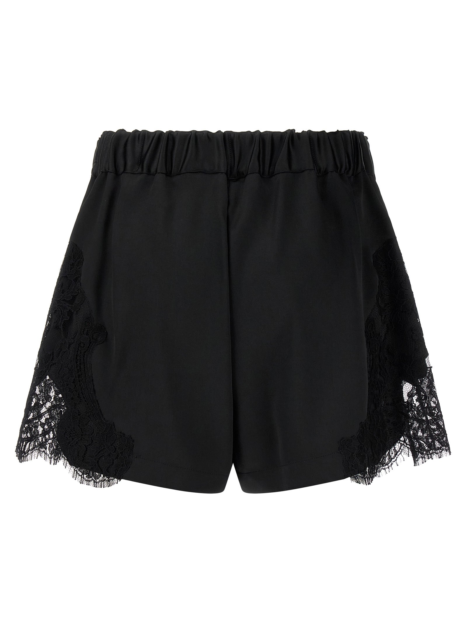 VERSACE - VERSACE - Lace insert shorts - Women’s Clothing