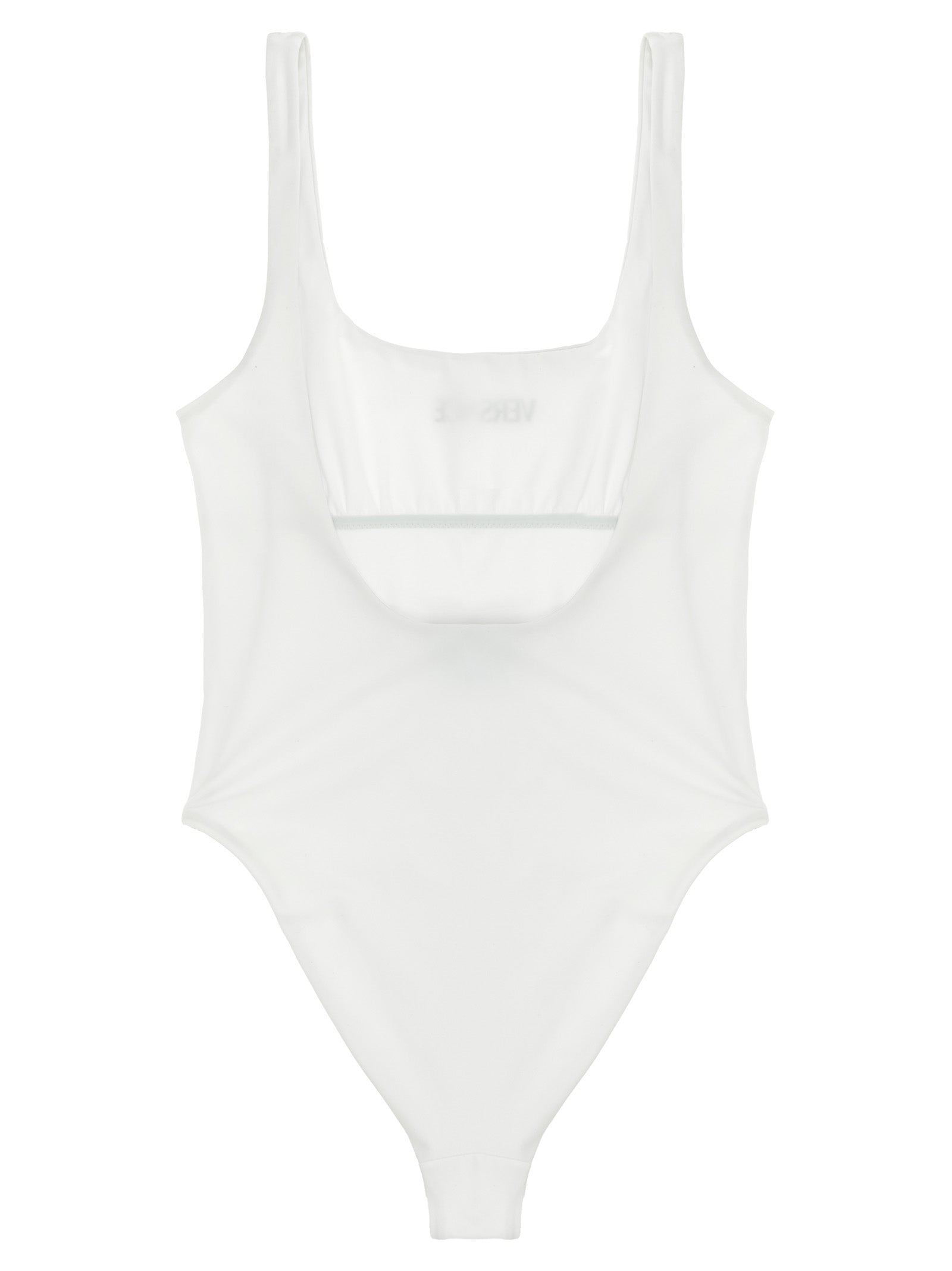 VERSACE Women's Versace Logo One-Piece Swimsuit White