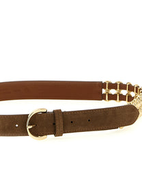 PINKO Women's Love Belt Brown
