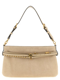 PINKO Women's Belt Medium Shoulder Bag Beige