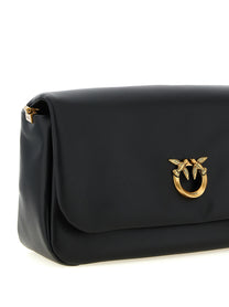 PINKO Women's Click Soft Classic Crossbody Bag Black