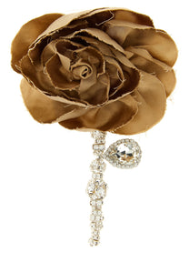 Magda Butrym Earrings Beige