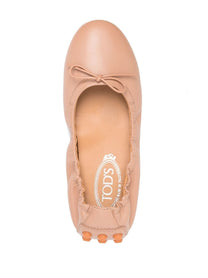 Tod&#39;s Bubble leather ballet flats