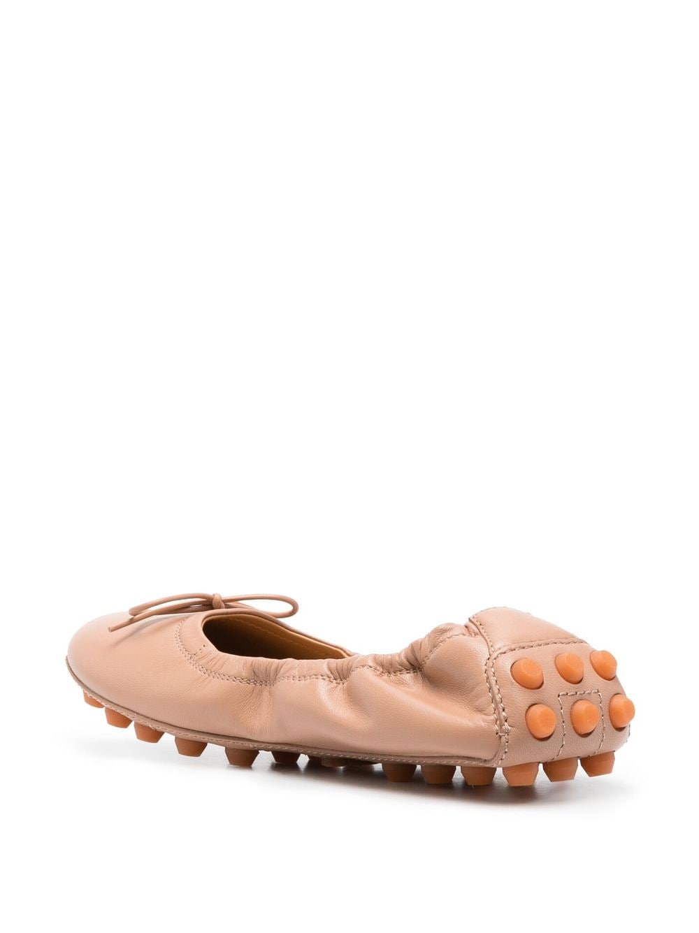 Tod&#39;s Bubble leather ballet flats