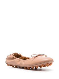 Tod&#39;s Bubble leather ballet flats