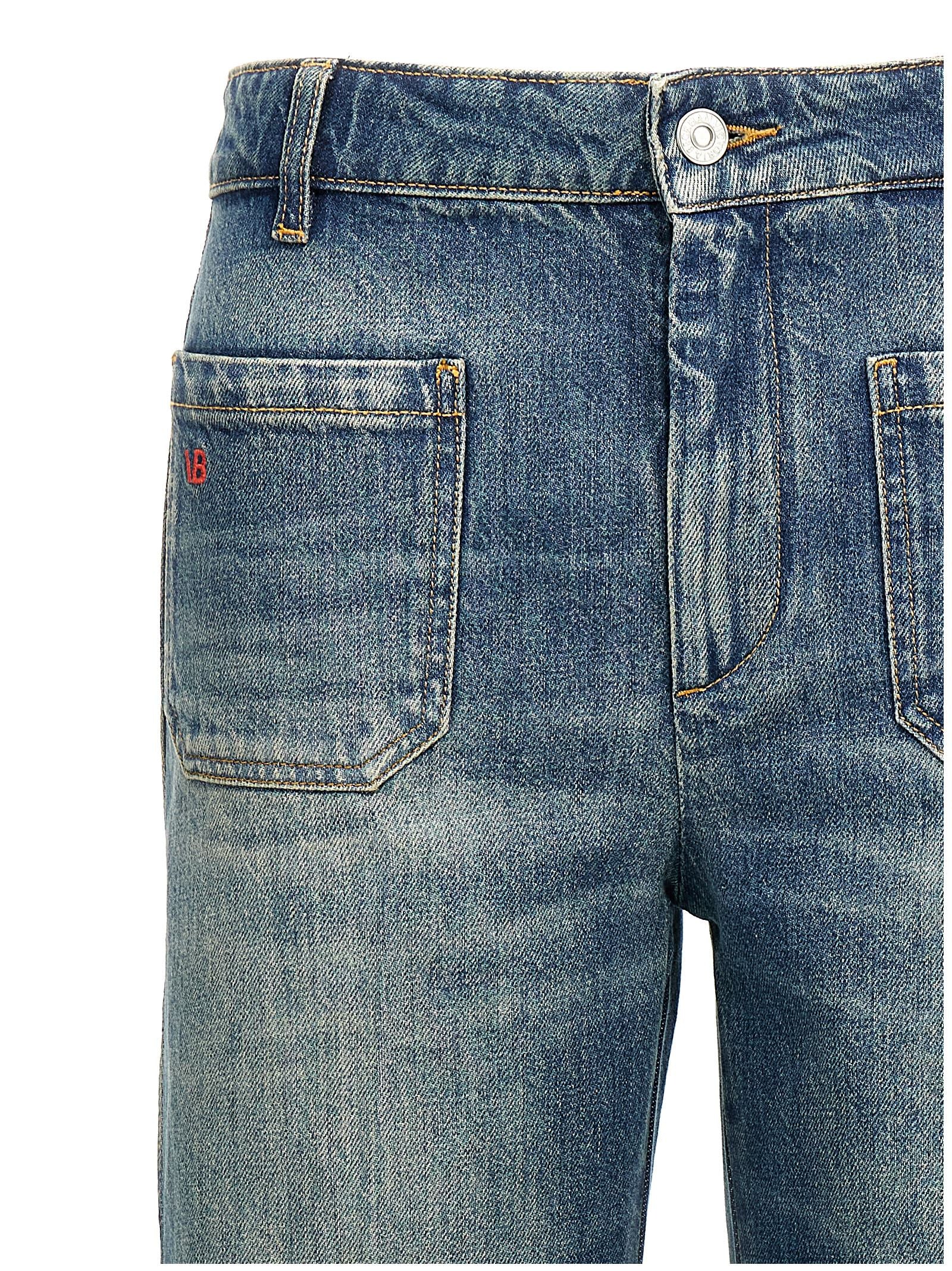 VICTORIA BECKHAM - VICTORIA BECKHAM Women’s Alina Jeans Blue - Women’s Bottoms