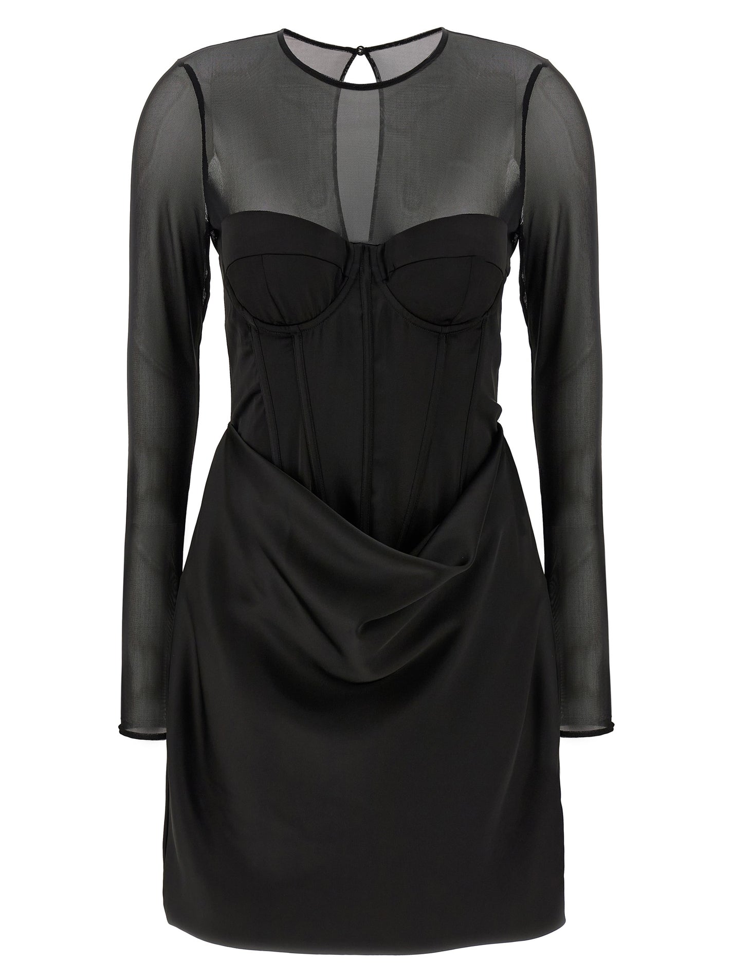 ROTATE BIRGER CHRISTENSEN - ROTATE BIRGER CHRISTENSEN - ’Satin Corset Mini’ dress - Women’s Clothing