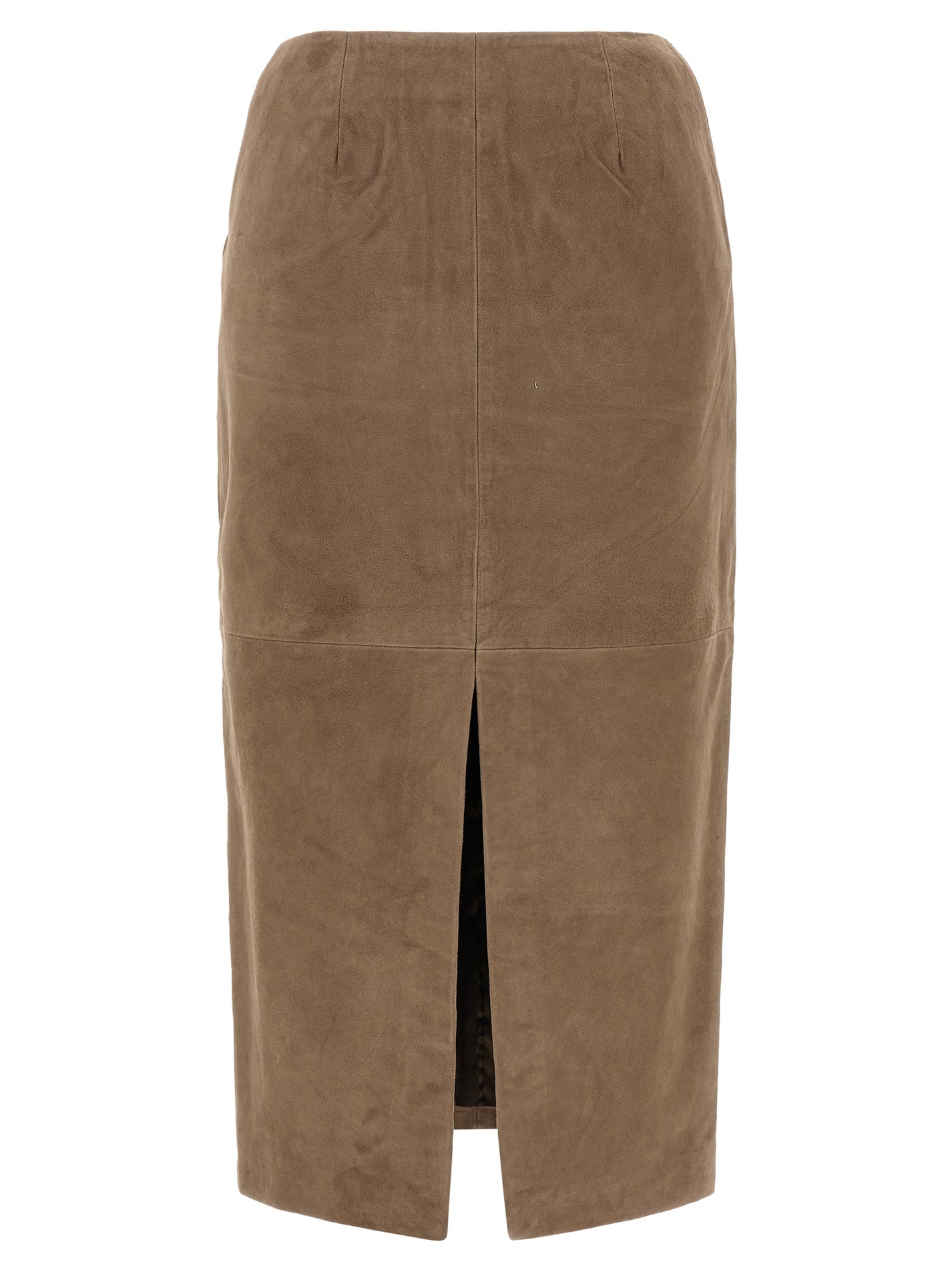 ROTATE BIRGER CHRISTENSEN - ROTATE BIRGER CHRISTENSEN - Suede skirt - Women’s Bottoms