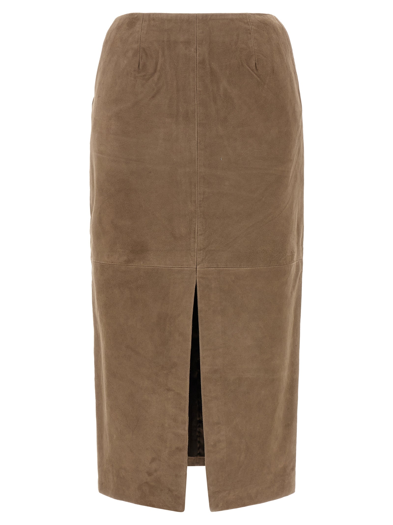 ROTATE BIRGER CHRISTENSEN - ROTATE BIRGER CHRISTENSEN - Suede skirt - Women’s Bottoms