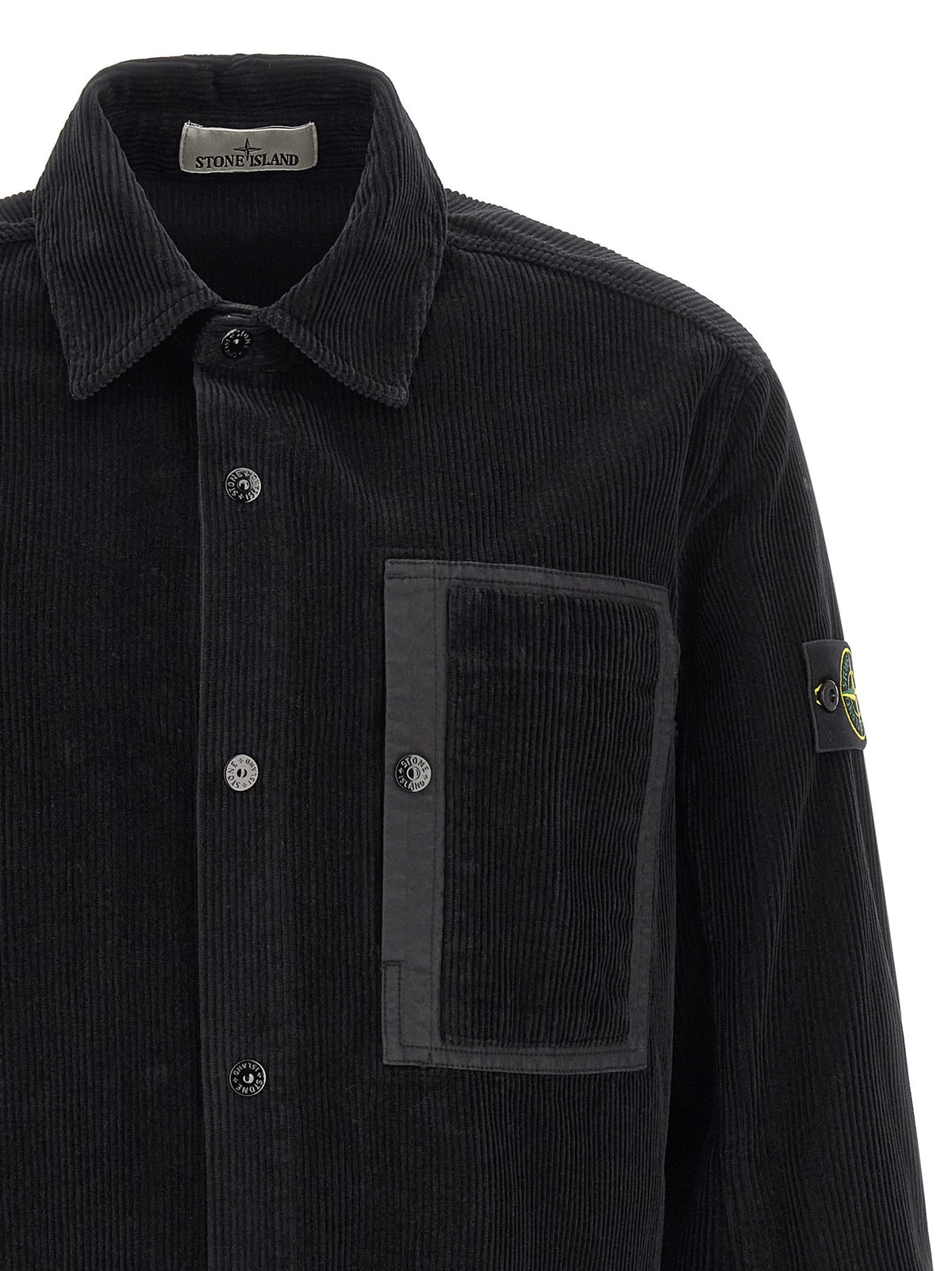 Stone Island Overshirt Black, view 3