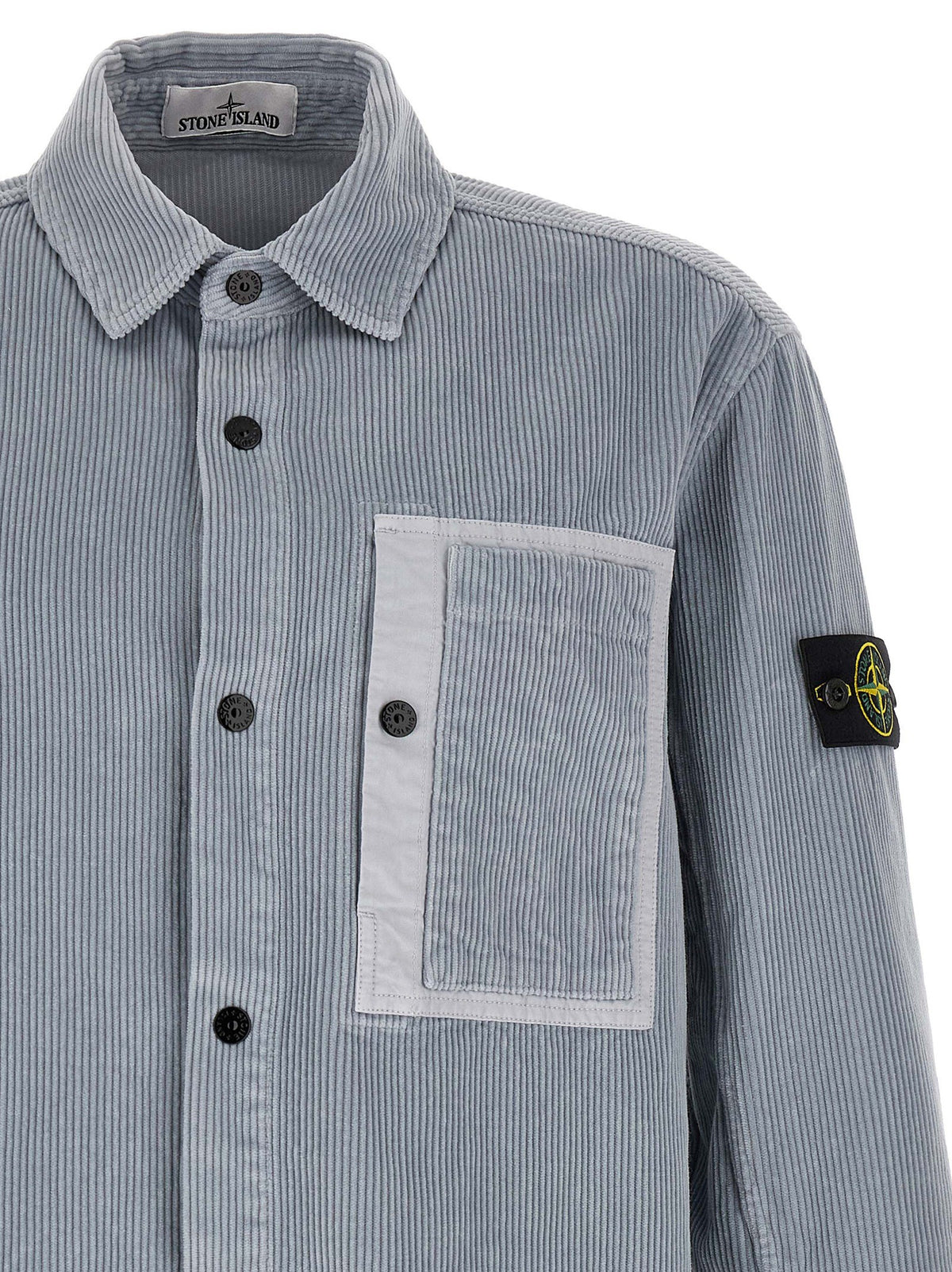 Stone Island Overshirt Grey, view 3