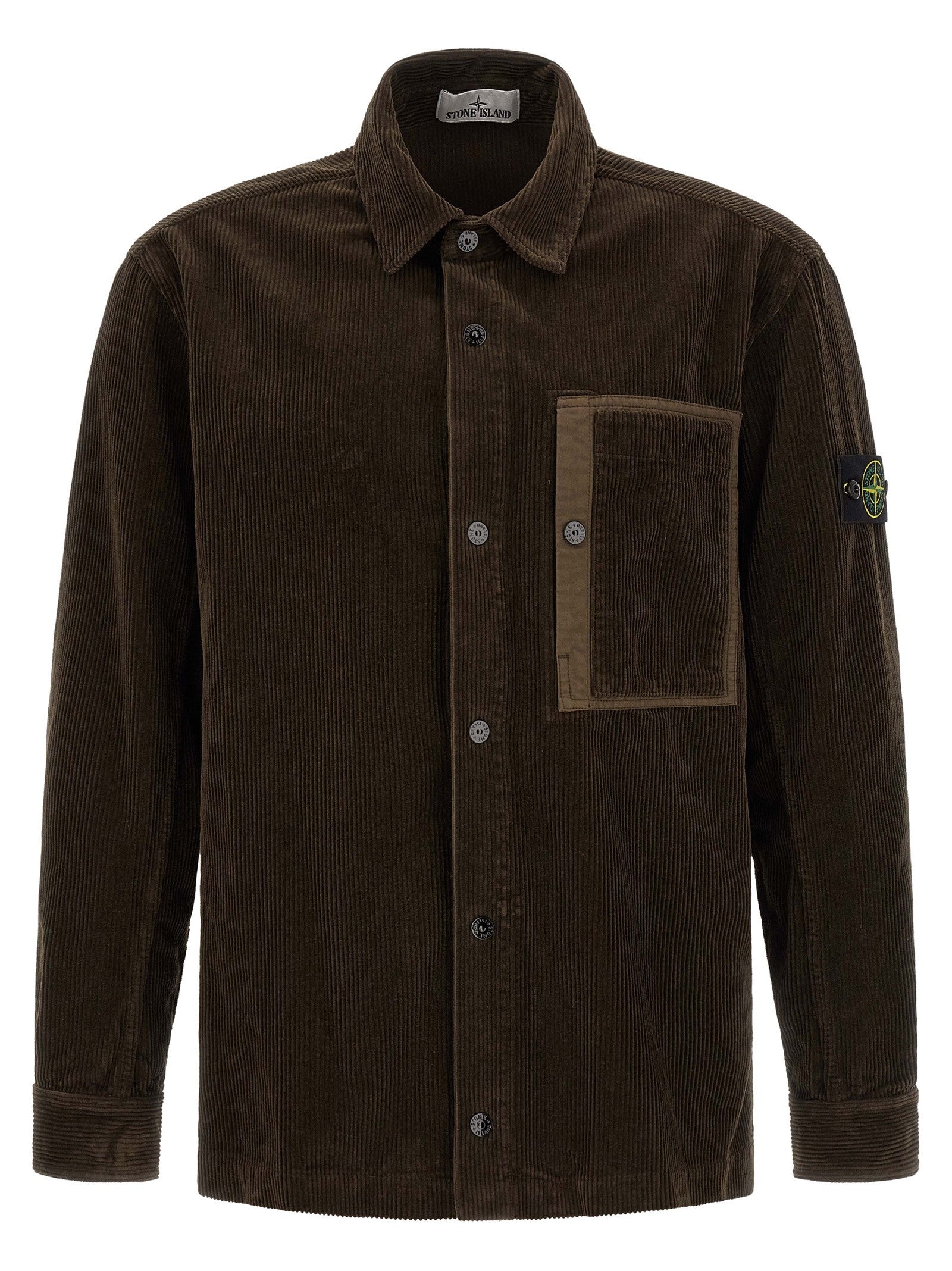 Stone Island Overshirt Brown