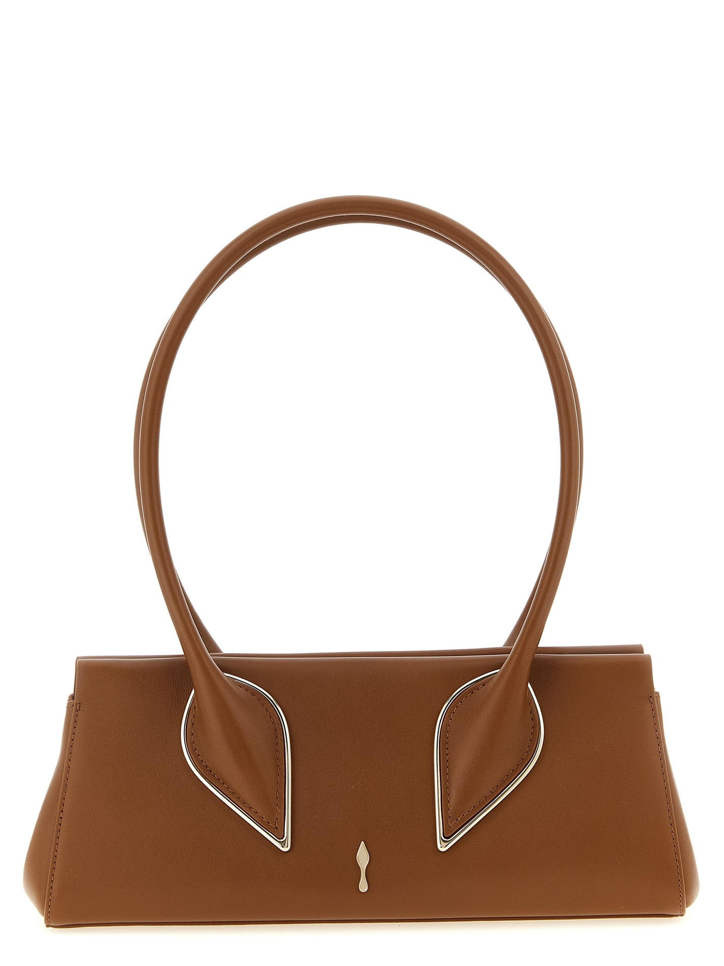 CHRISTIAN LOUBOUTIN - CHRISTIAN LOUBOUTIN Women’s Venus Shoulder Bag Brown - Women’s Bags