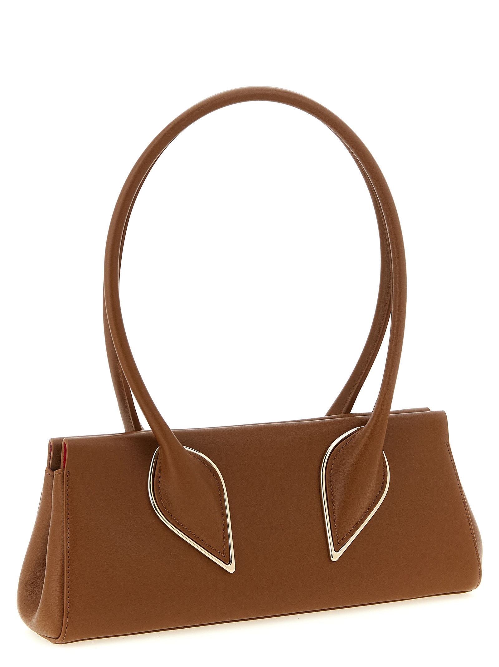 CHRISTIAN LOUBOUTIN - CHRISTIAN LOUBOUTIN Women’s Venus Shoulder Bag Brown - Women’s Bags