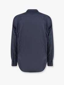 ASPESI Men's Più Thermore Nylon Shirt Blue