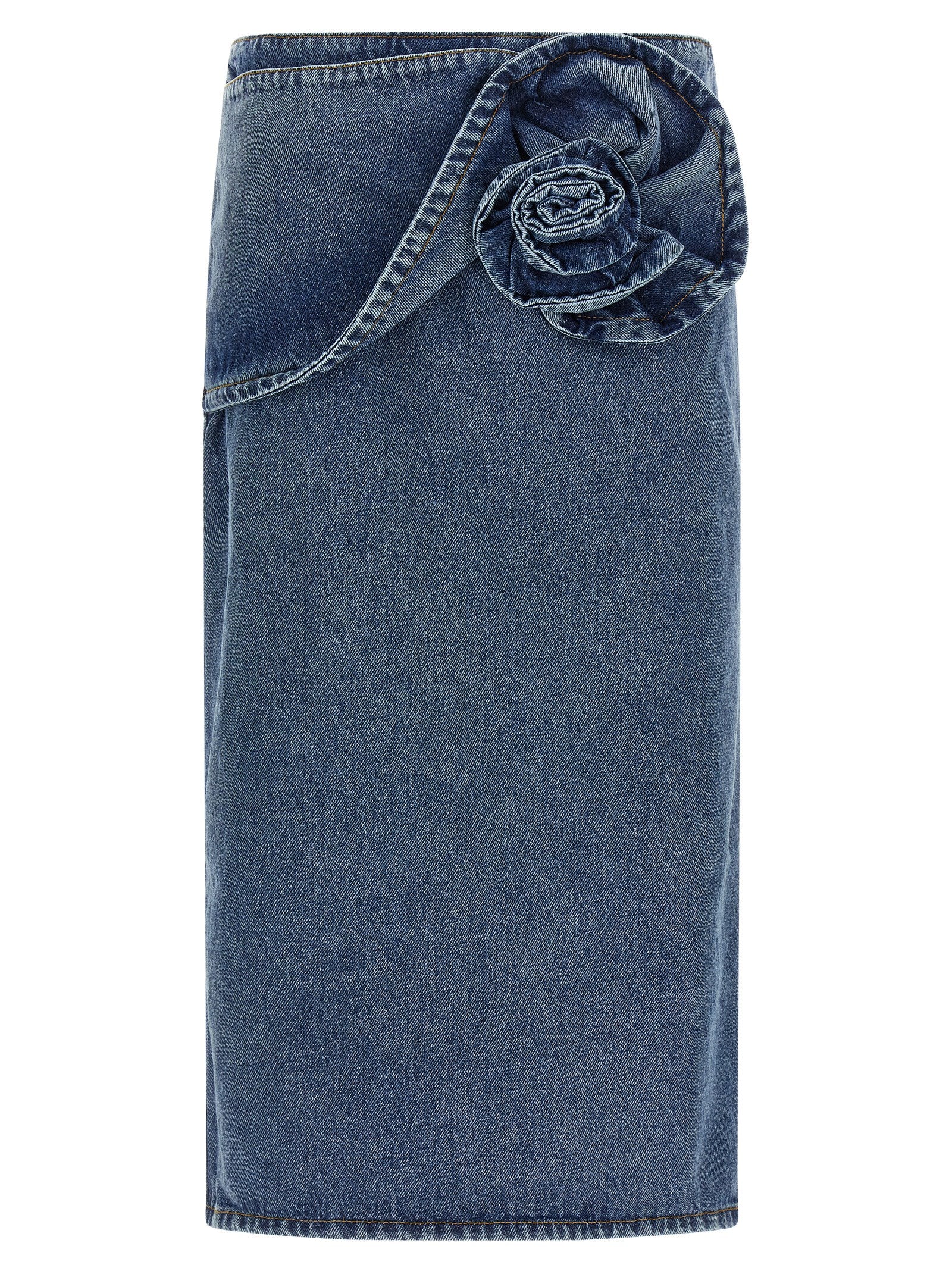 MAGDA BUTRYM - MAGDA BUTRYM Women’s 11 Skirt Blue - Women’s Bottoms