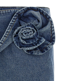 MAGDA BUTRYM - MAGDA BUTRYM Women’s 11 Skirt Blue - Women’s Bottoms