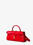 Celine Women's East West Handbag in Satin Calfskin Red