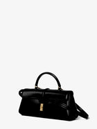 Celine Women's East West Handbag in Satin Calfskin Black, view 3