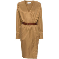Saint Laurent belted dress