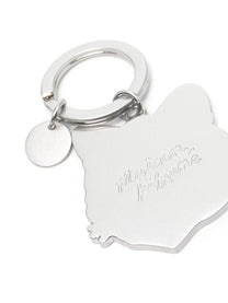 MAISON KITSUNE&#39; Keychains Beige