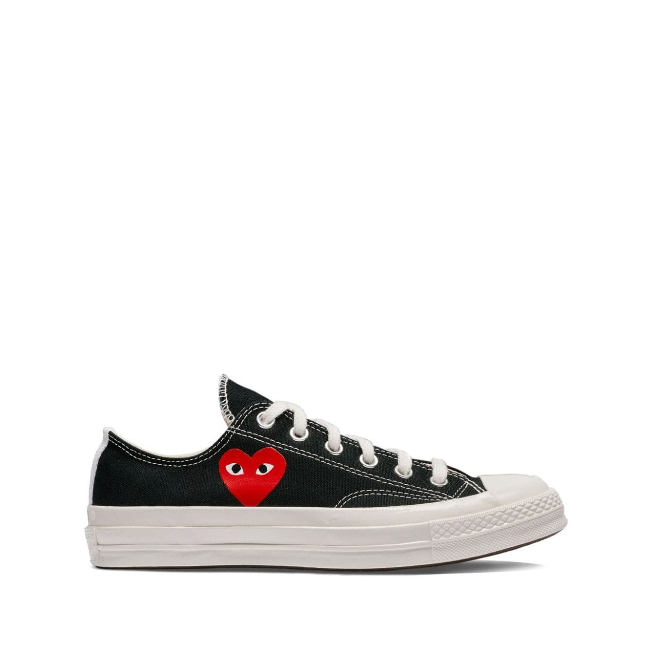 Comme Des Garcons Play Single Heart Chuck 70 sneakers