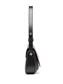 Diesel Play-Semi gloss leather shoulder bag