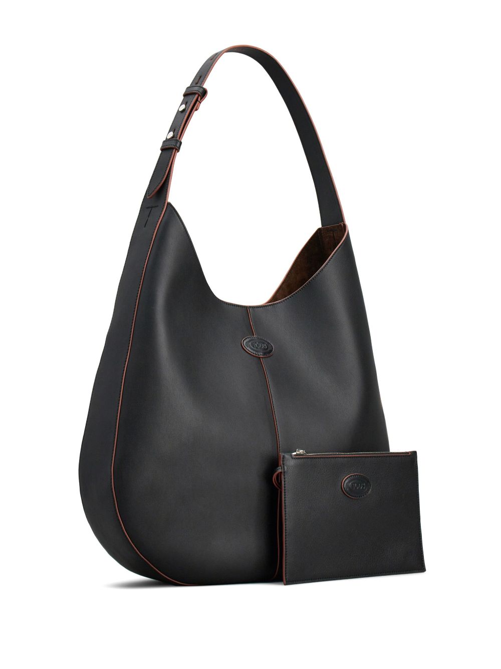 Tod&#39;s Di hobo leather bag