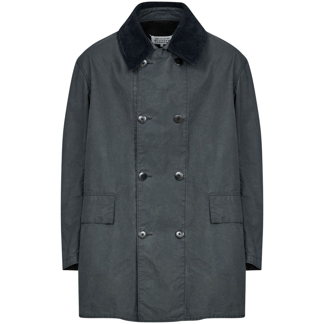 Maison Margiela Double Breasted Cotton Jacket
