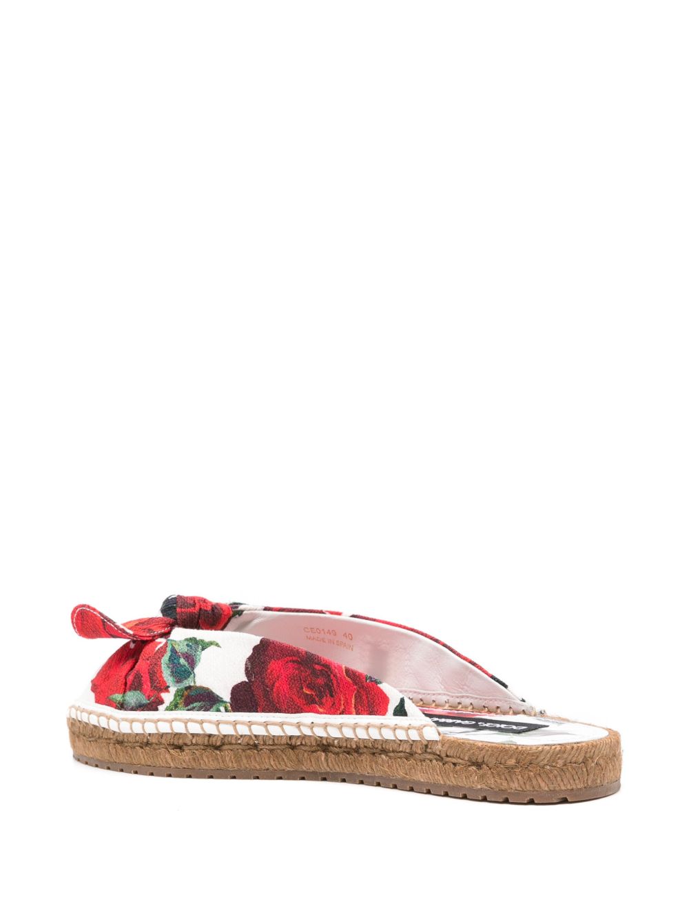 Dolce &amp; Gabbana floral espadrilles