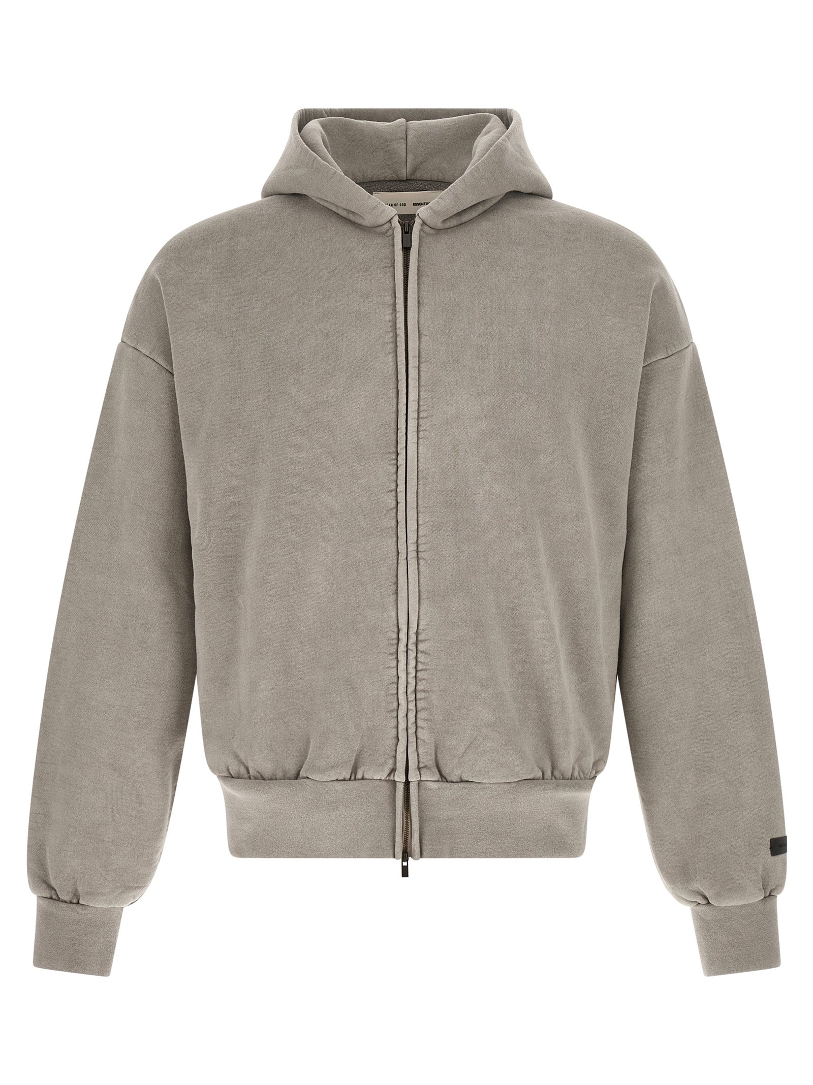 FEAR OF GOD ESSENTIAL - FEAR OF GOD ESSENTIAL - ’Classic Fleece Full Zip’ hoodie - Men’s Sweatshirts