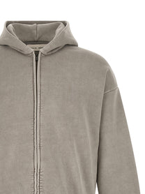 FEAR OF GOD ESSENTIAL - FEAR OF GOD ESSENTIAL - ’Classic Fleece Full Zip’ hoodie - Men’s Sweatshirts