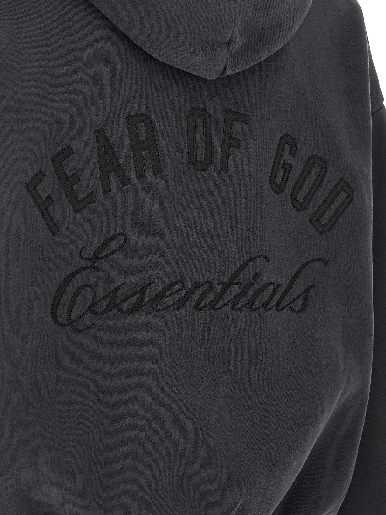 FEAR OF GOD ESSENTIAL - FEAR OF GOD ESSENTIAL - ’Classic Fleece Full Zip’ hoodie - Men’s Sweatshirts