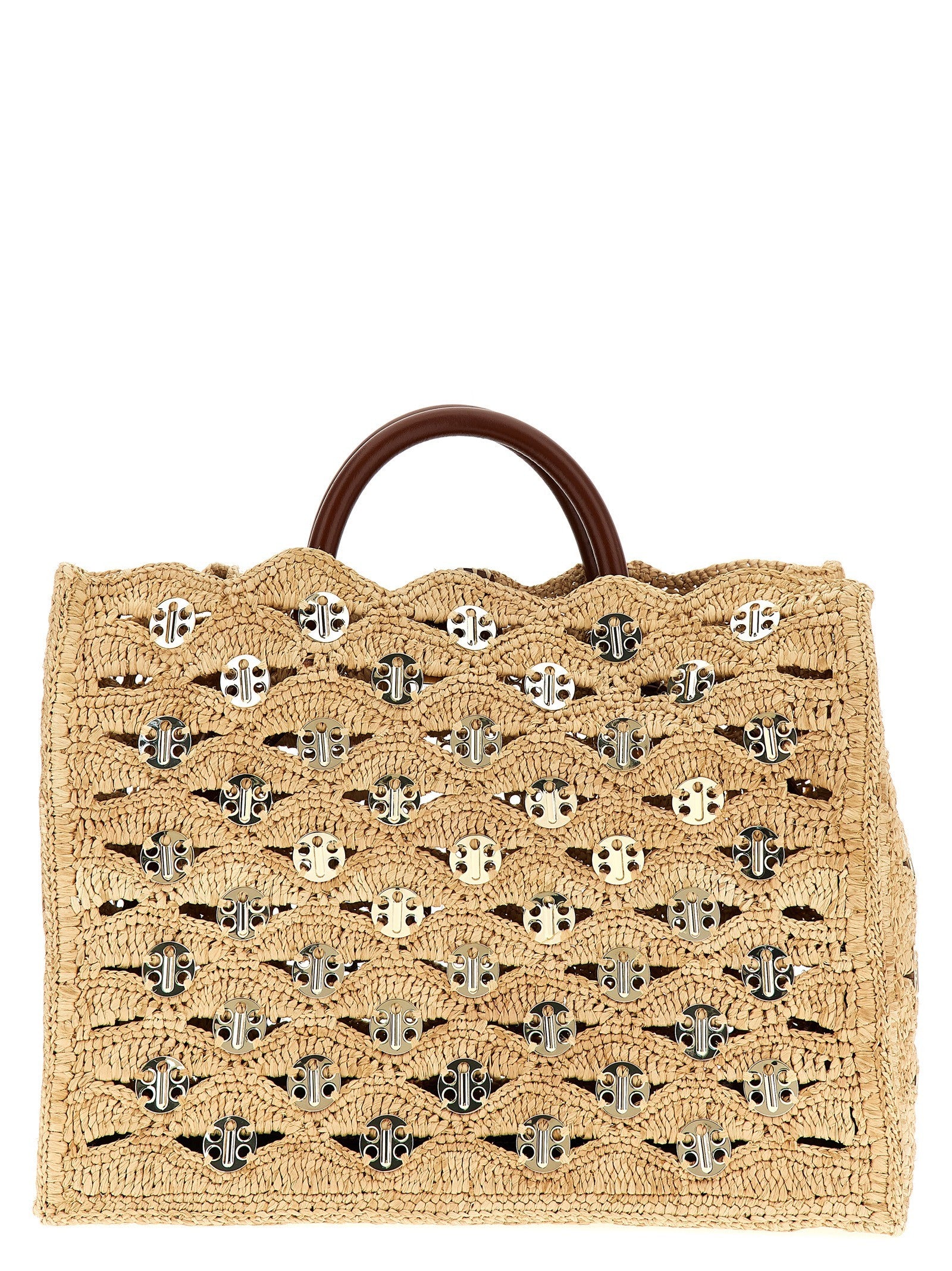 Rabanne Handbag Beige