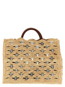 Rabanne Handbag Beige