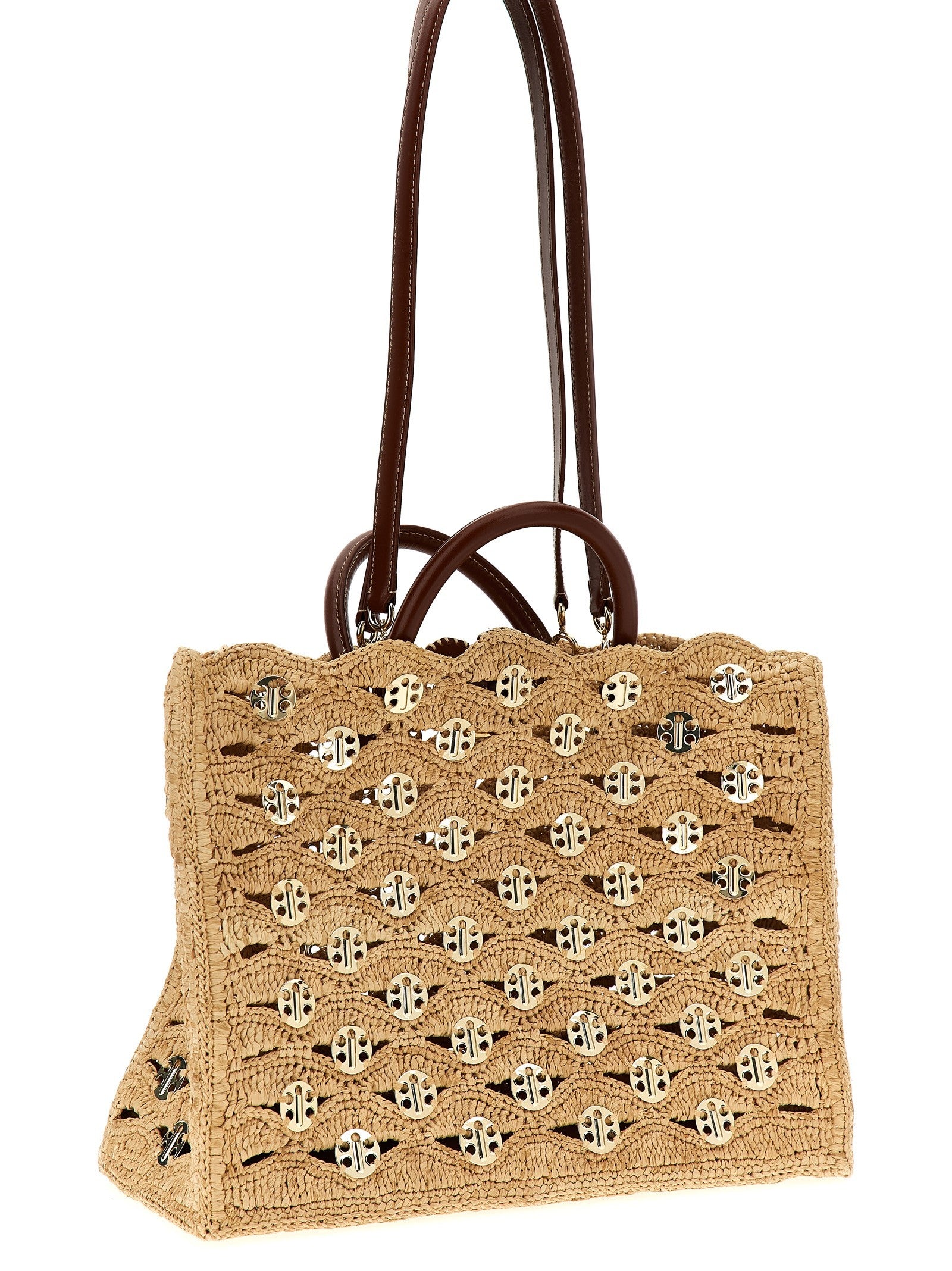 Rabanne Handbag Beige