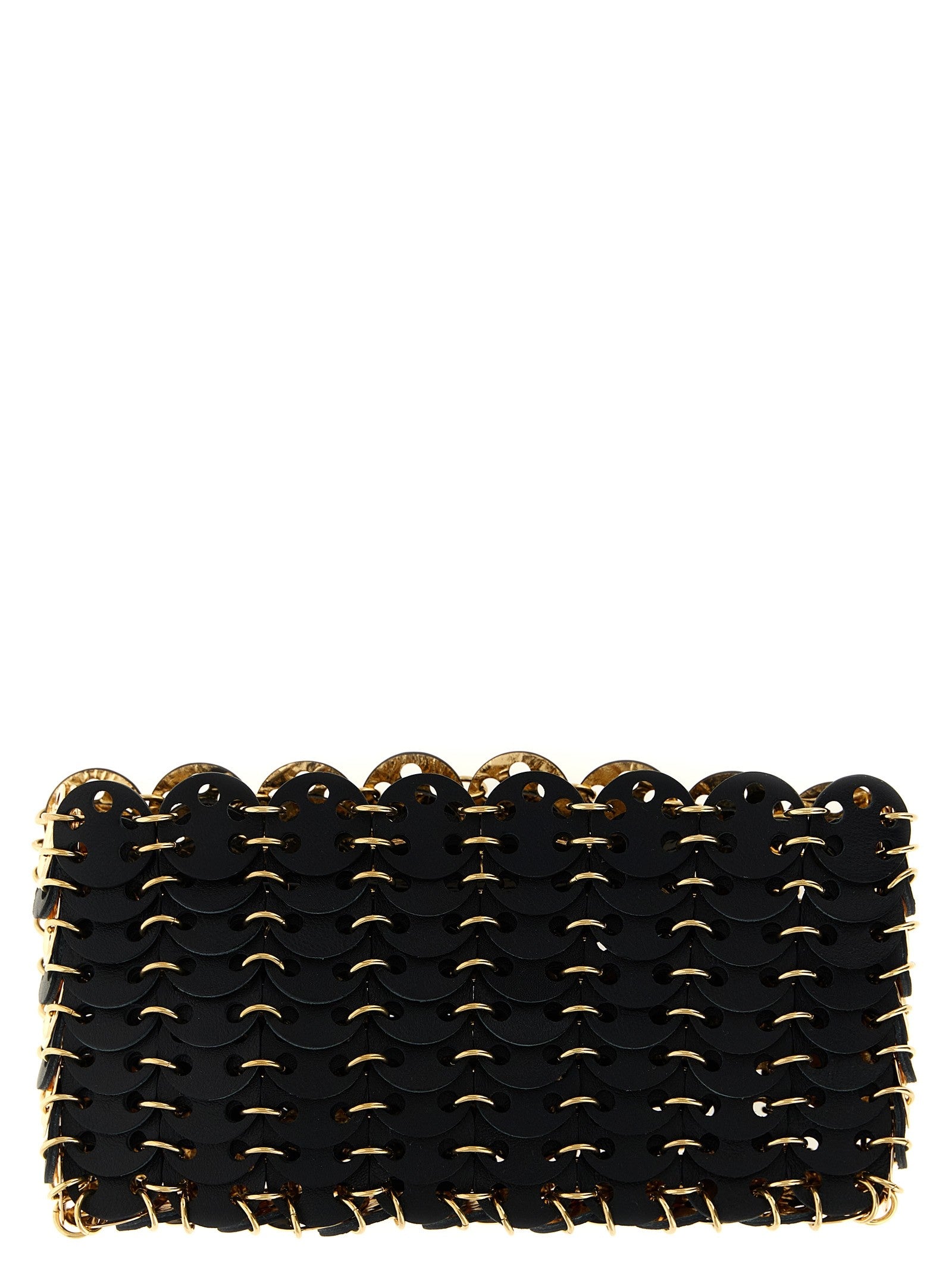 Rabanne Nano Flip Reversible Shoulder Strap Black