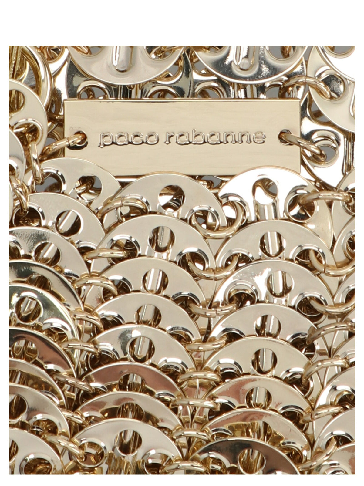 Rabanne Nano Shoulder Bag Gold, view 4