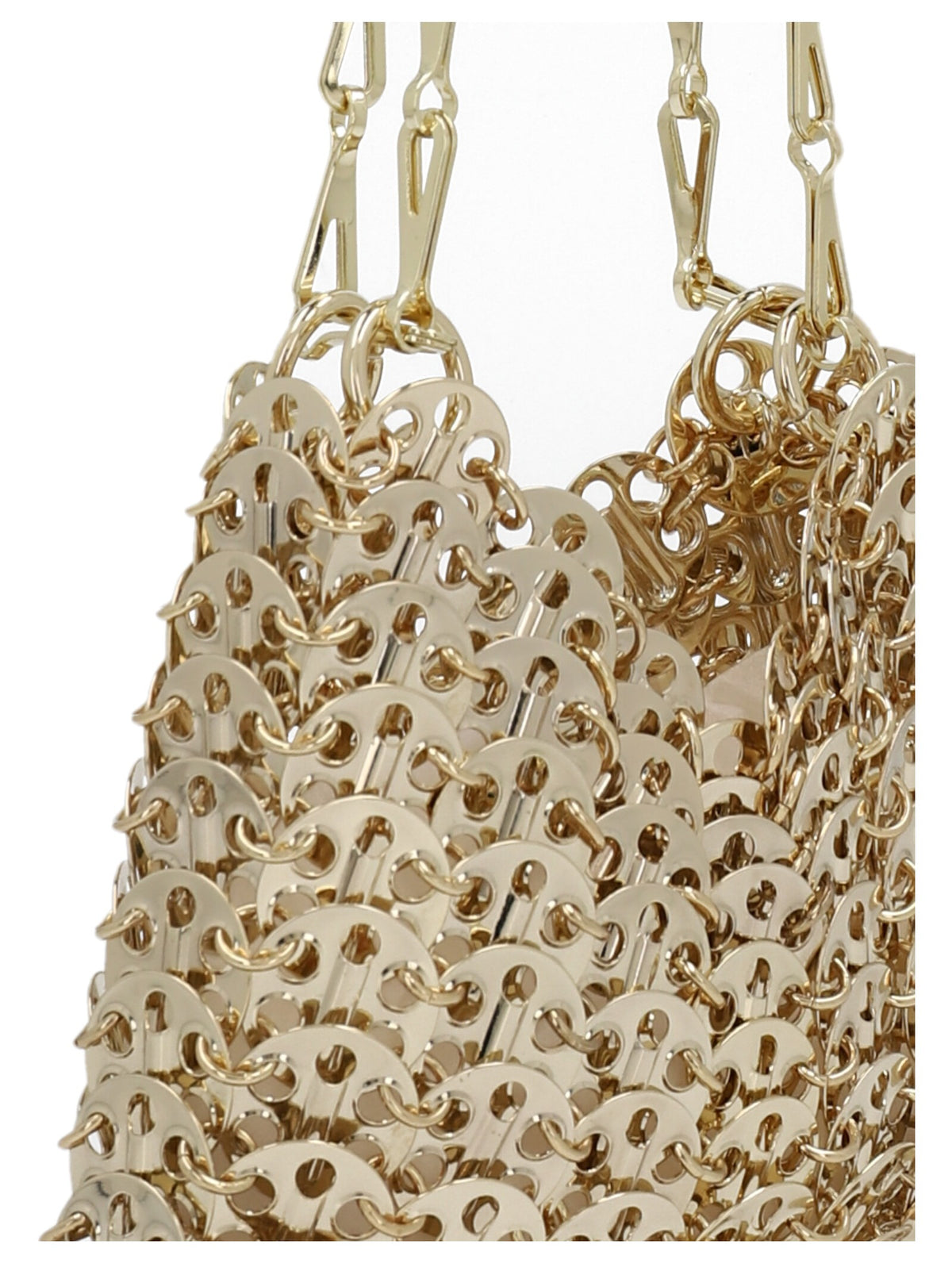 Rabanne Nano Shoulder Bag Gold, view 3