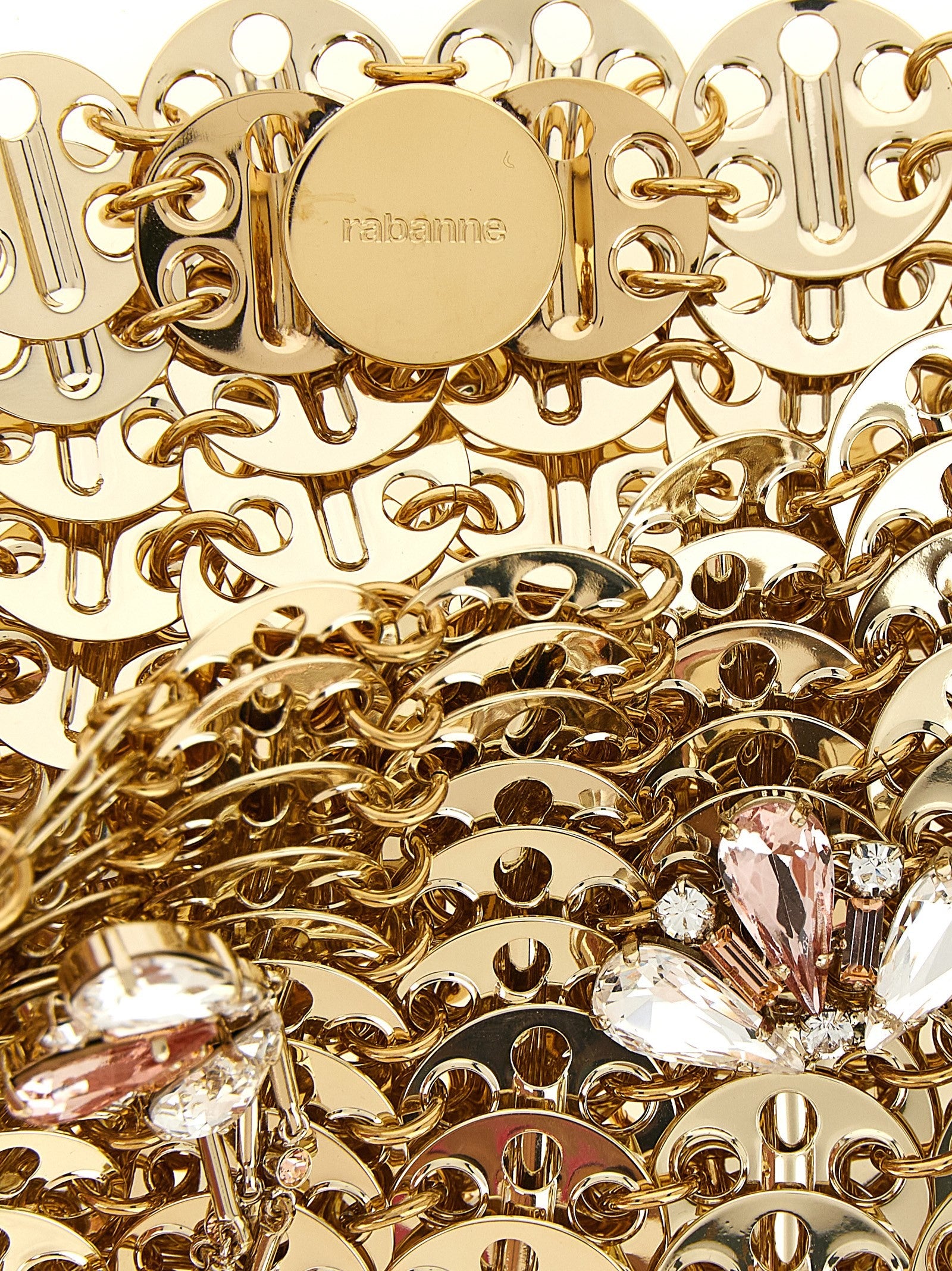 Rabanne Shoulder Bag Gold