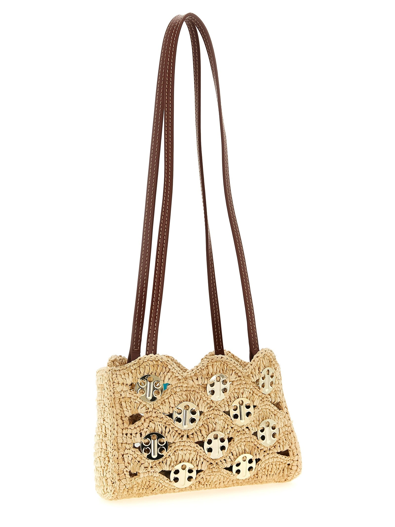 Rabanne Shoulder Bag Beige