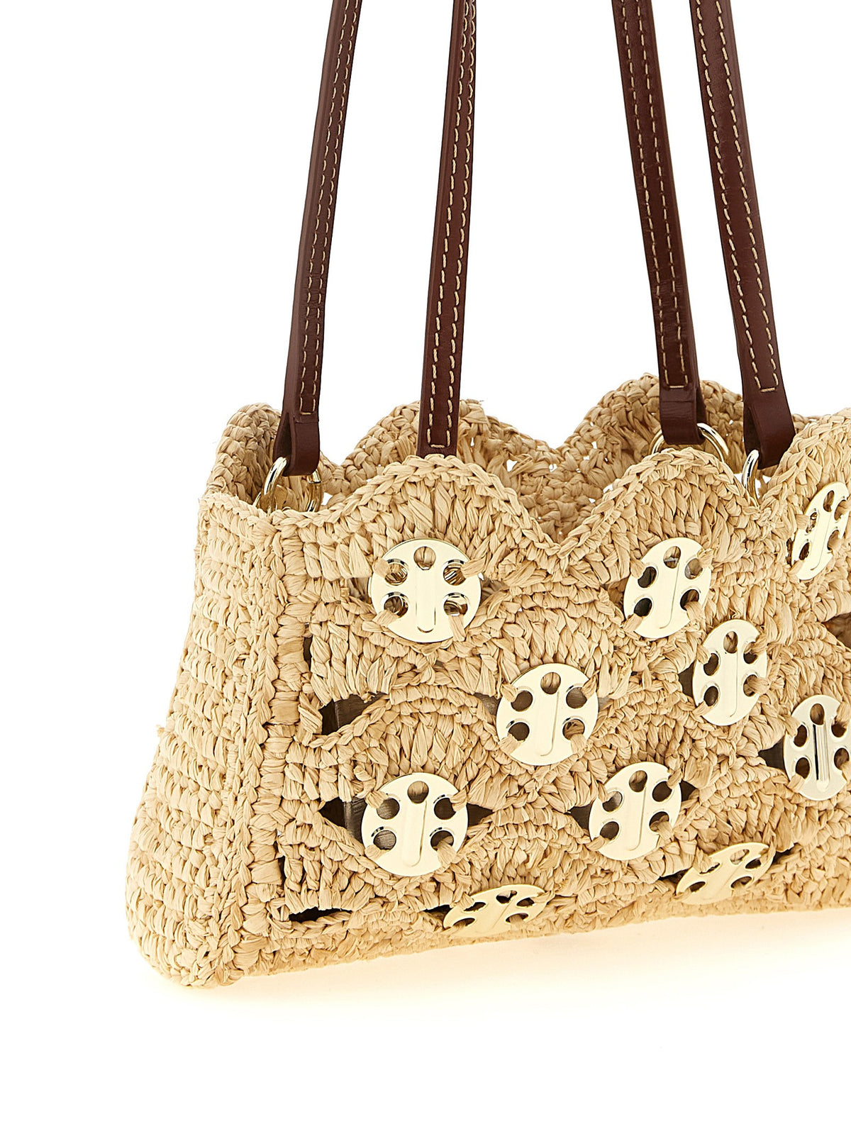 Rabanne Shoulder Bag Beige, view 3
