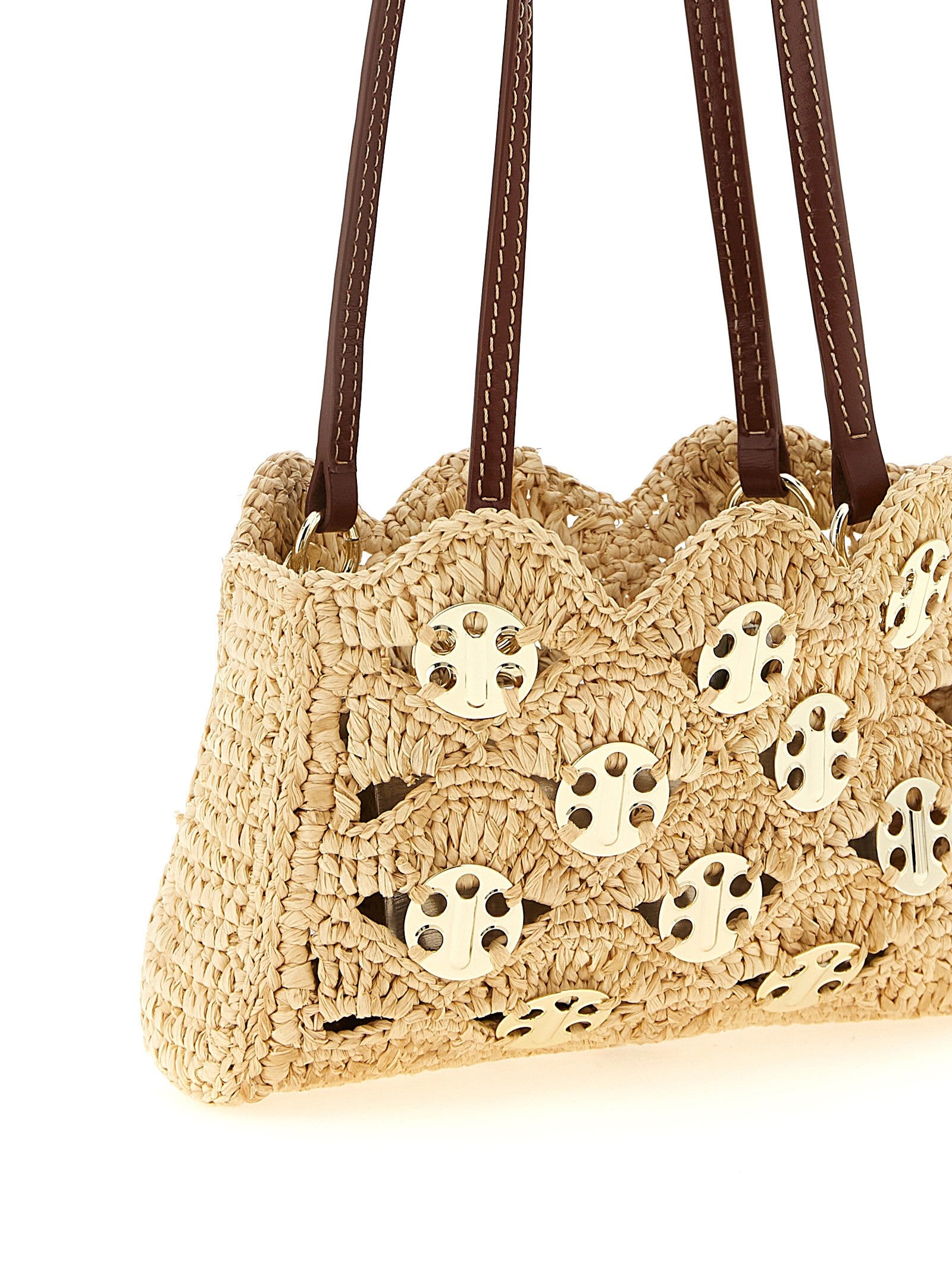 Rabanne Shoulder Bag Beige