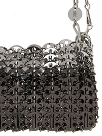 Rabanne Skyline Nano Bag Silver, view 3