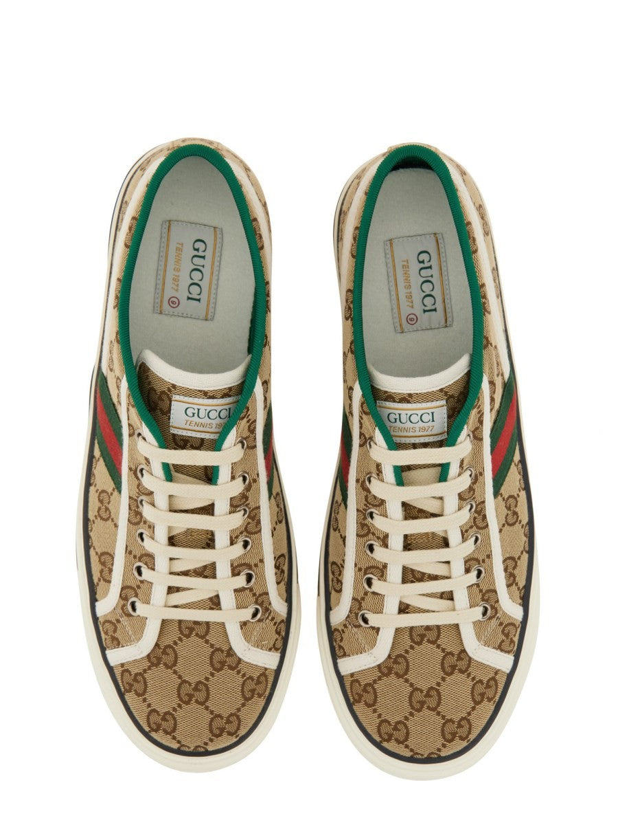 Gucci Men's GG Tennis Sneaker Beige