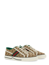 Gucci Men's GG Tennis Sneaker Beige