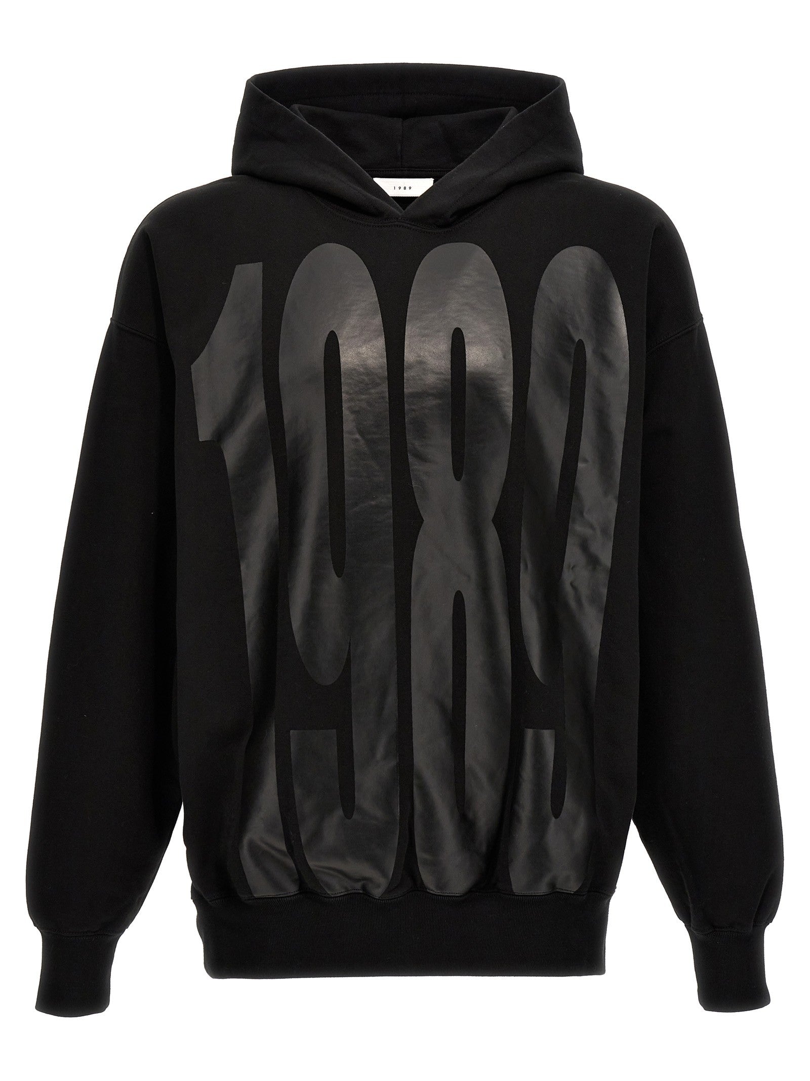 1989 STUDIO Faded Hoodie Black