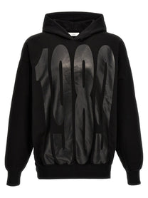 1989 STUDIO Faded Hoodie Black