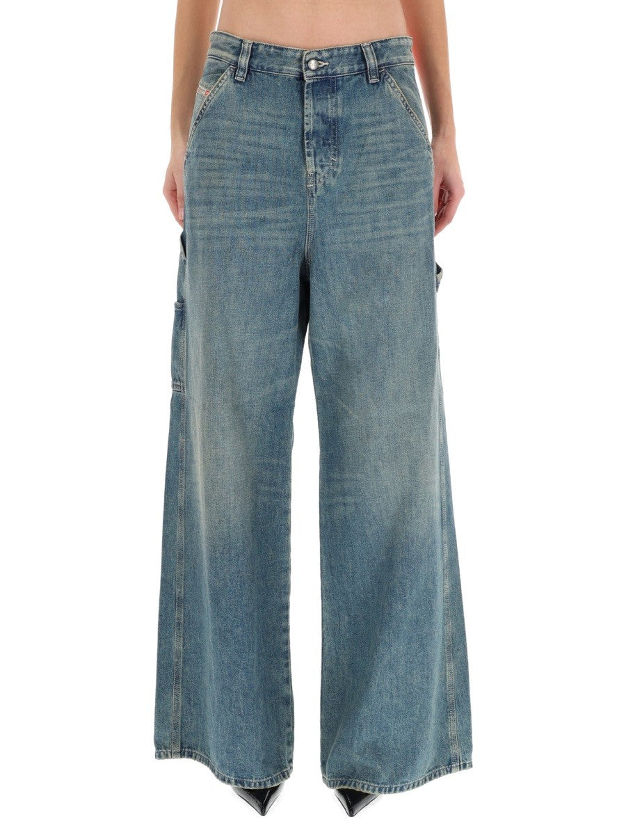 Diesel Women's Sire Jeans Blue